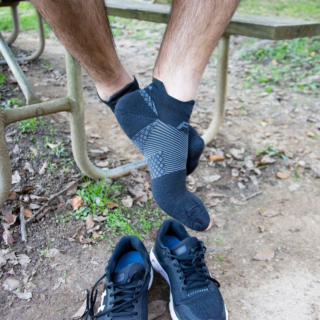 FS4 Plantar Fasciitis - 1-4 Crew Socks