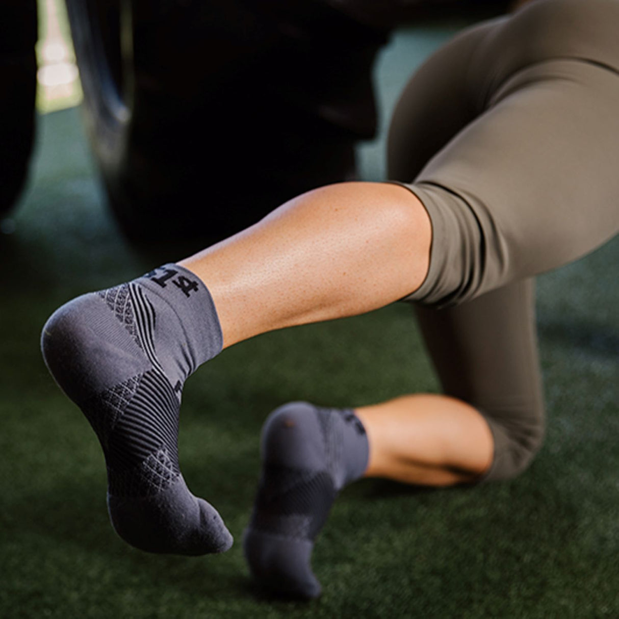 FS4 Plantar Fasciitis - 1-4 Crew Socks