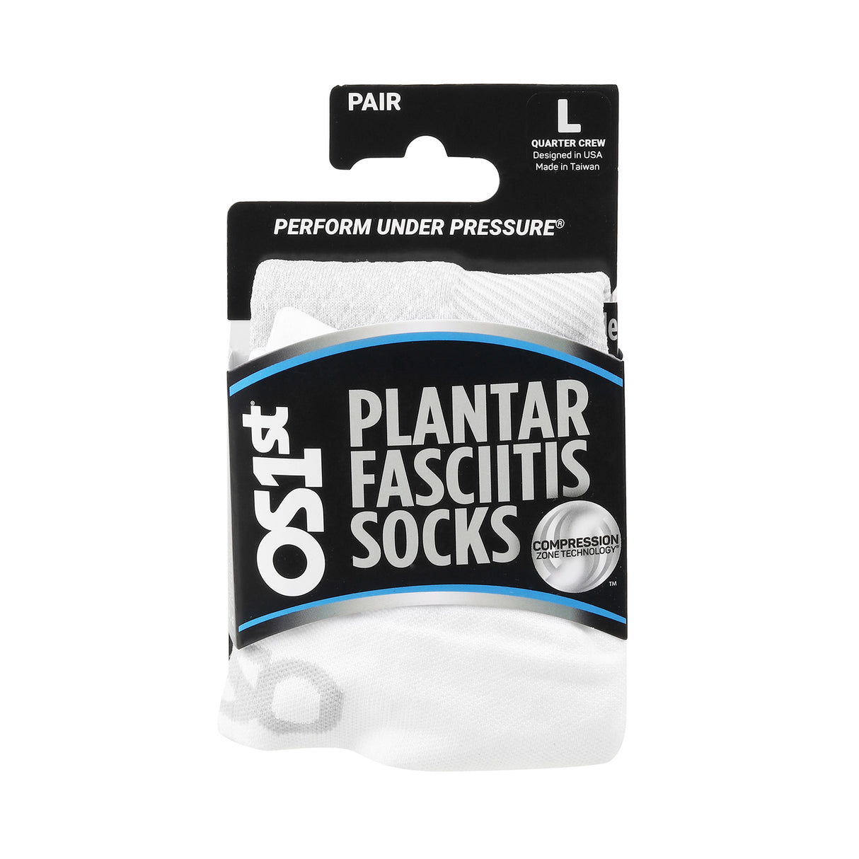 FS4 Plantar Fasciitis - 1-4 Crew Socks