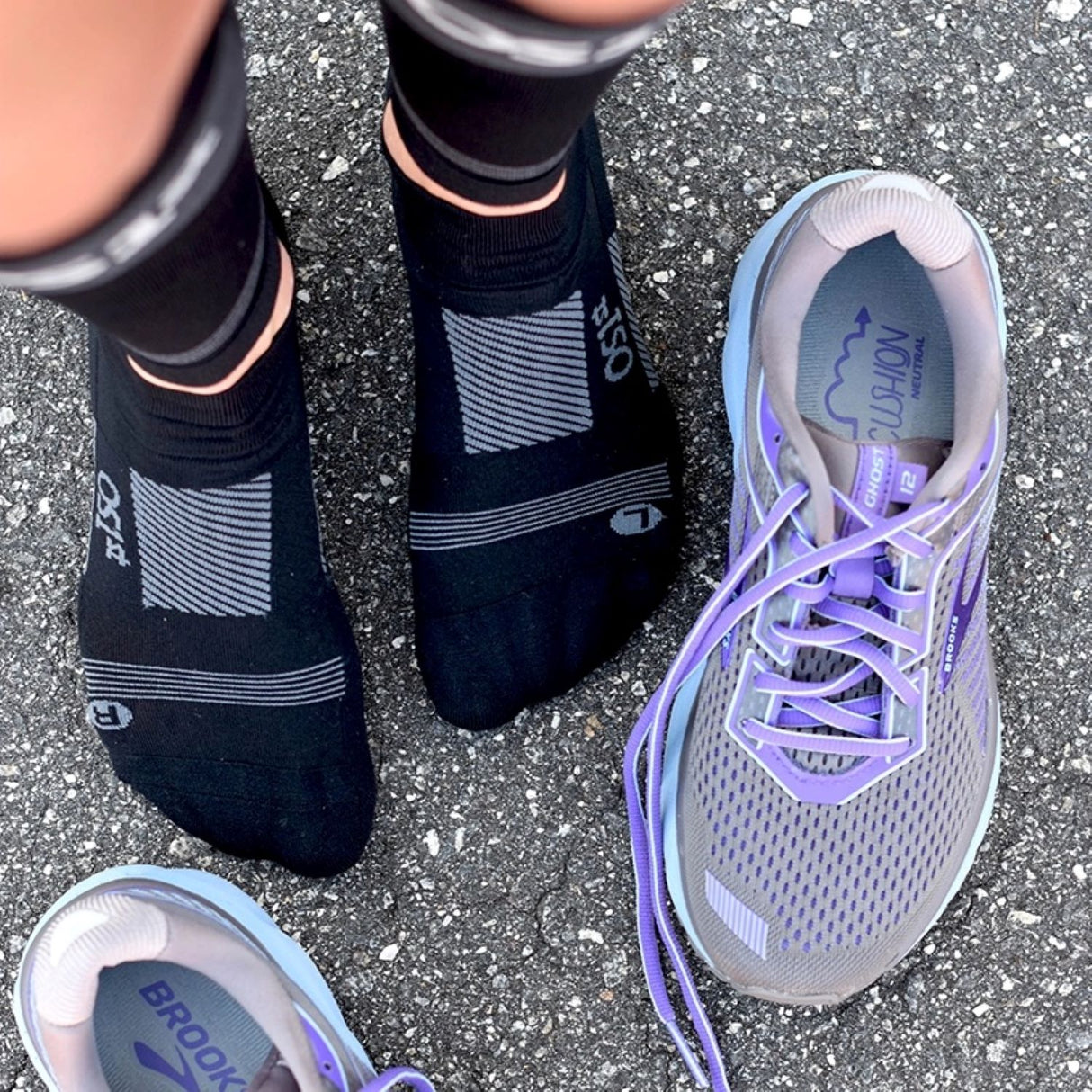 TA4 Thin Air Socks No Show