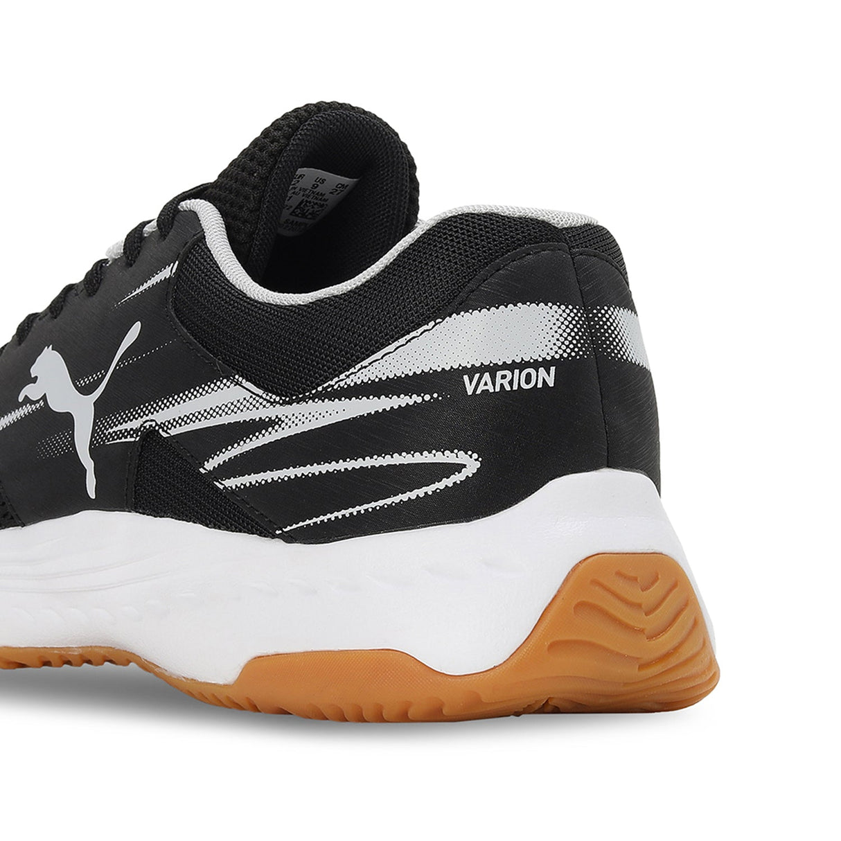 Puma Unisex Black-grey Sports-Badminton Shoes