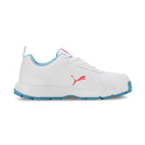 Puma Men White-blue Sports-Cricket Shoes