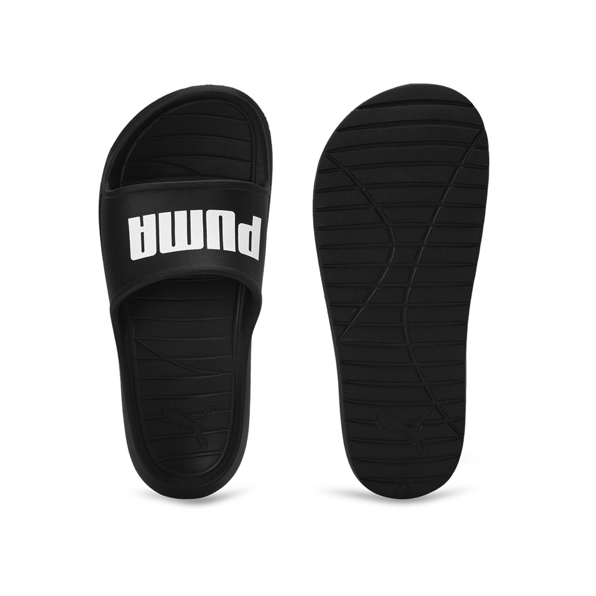 Puma Unisex Puma Black-Puma White Divecat V2 Lite Res Slides
