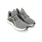 Puma Men Strong Grey-Stormy Slate-Puma White Softride Pro Dynamic Flex Slip-On Running Shoes