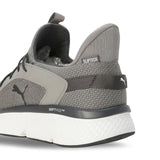 Puma Men Strong Grey-Stormy Slate-Puma White Softride Pro Dynamic Flex Slip-On Running Shoes