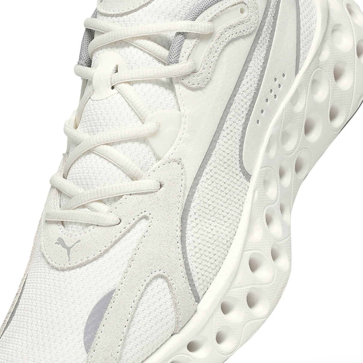 Puma Unisex White-grey Sports-Running Shoes