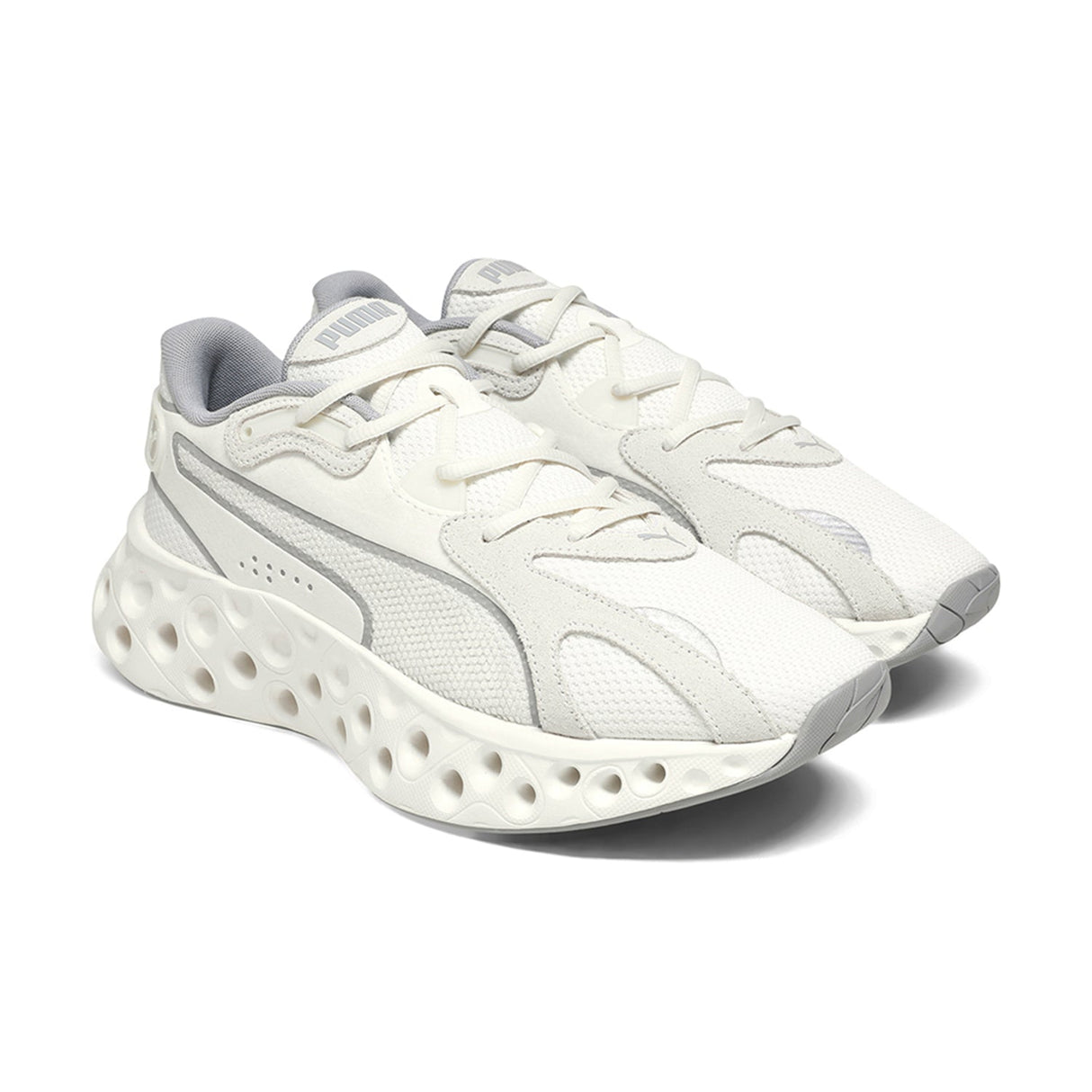 Puma Unisex White-grey Sports-Running Shoes