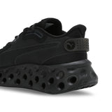 Puma Men Black Softride Frequence Puma Black-Flat Dark