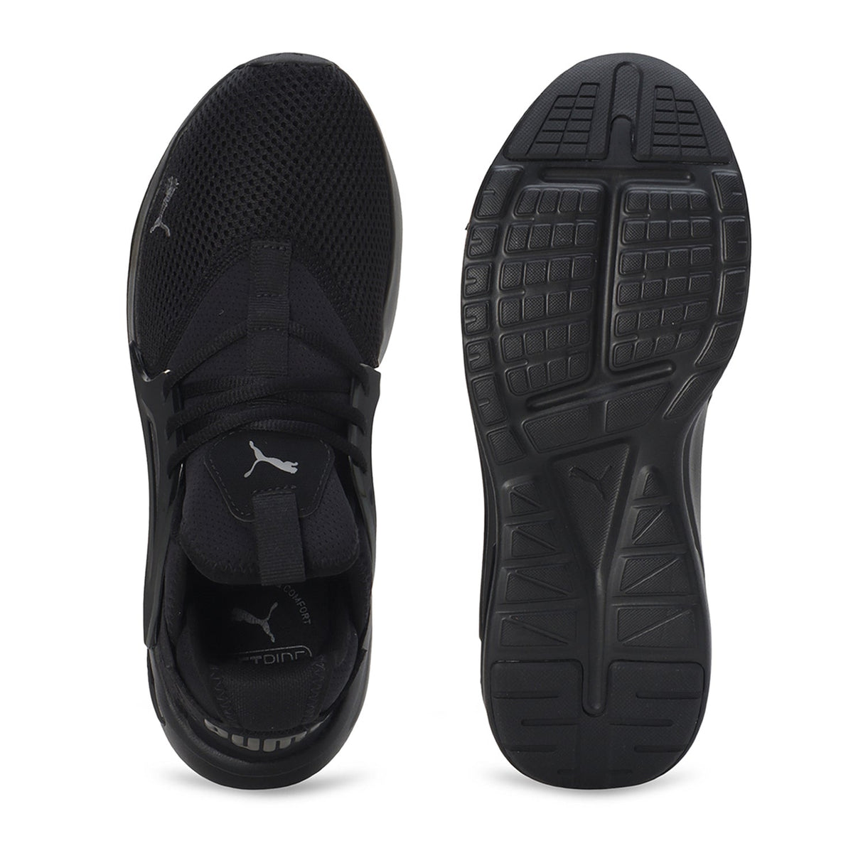 Puma Unisex Black Sports-Running Shoes