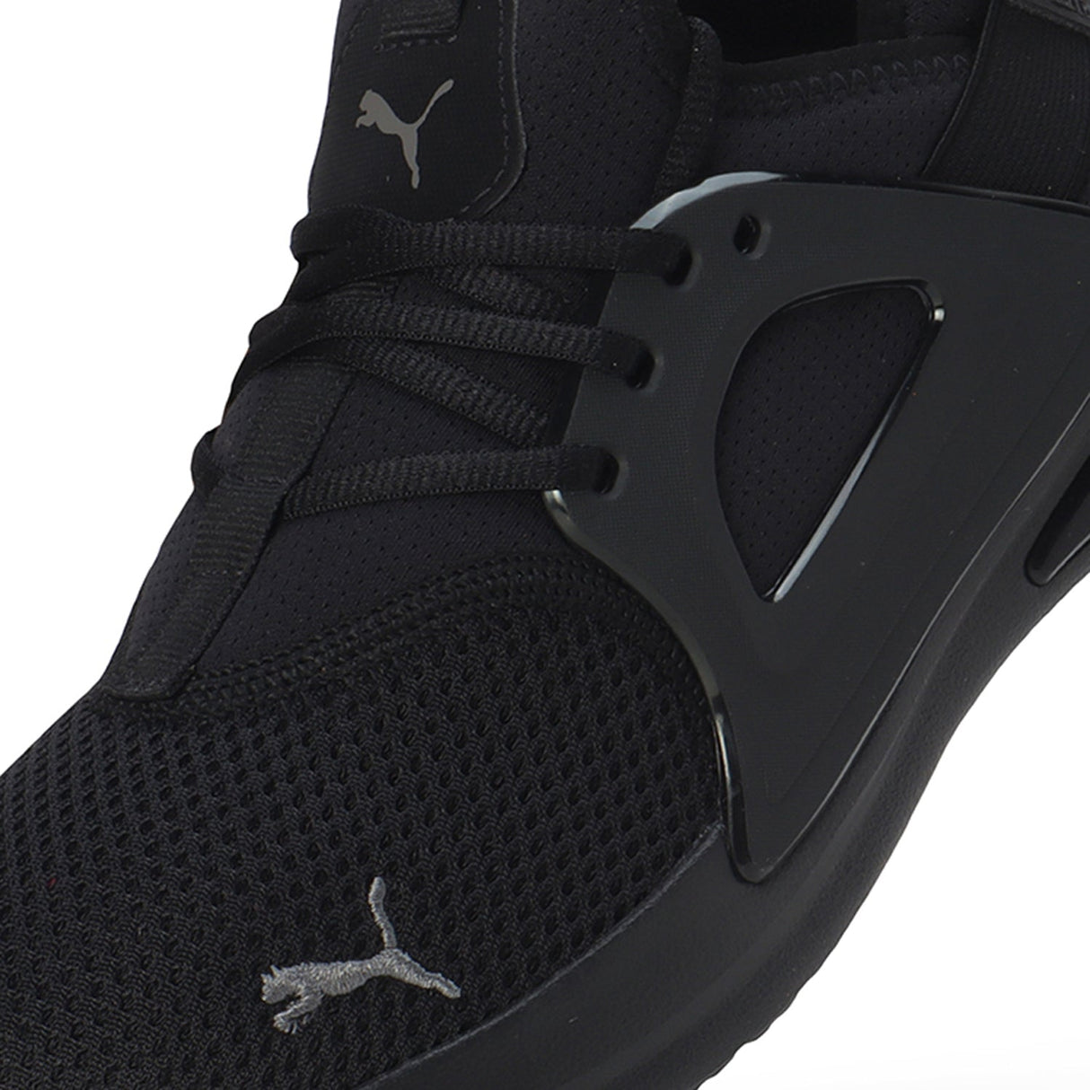 Puma Unisex Black Sports-Running Shoes