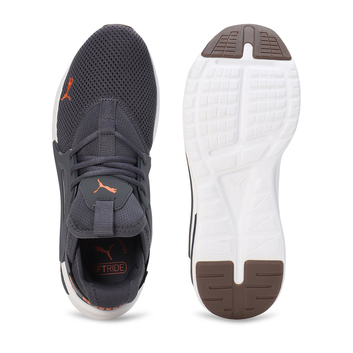 Puma Unisex Grey Sports-Running Shoes