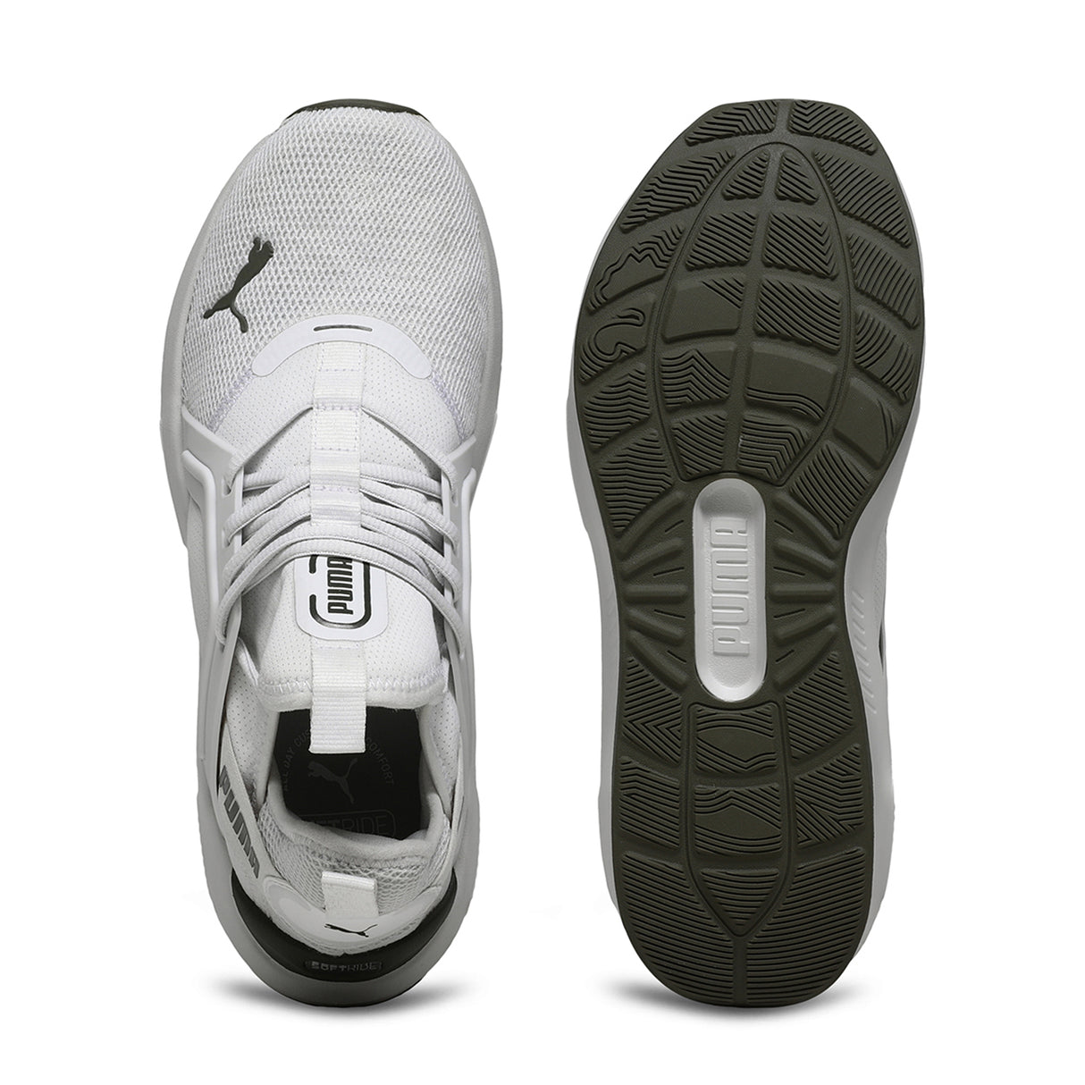 Puma Men Green Softride Enzo 5 Res