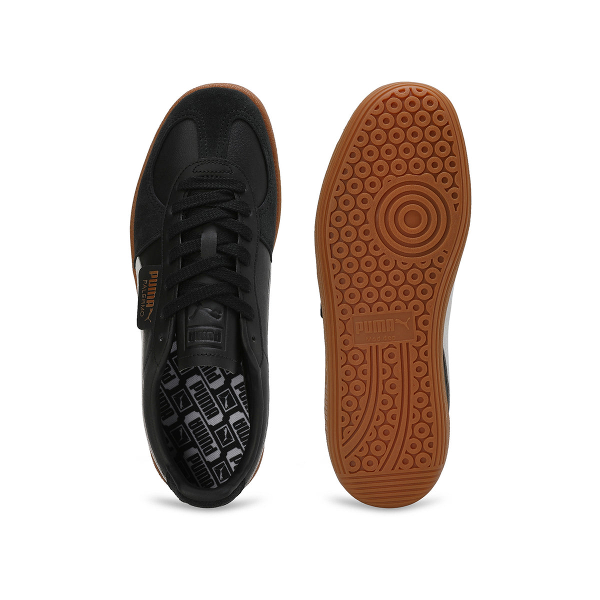 PALERMO LTH PUMA BLACK-FEATHER GRAY-GUM