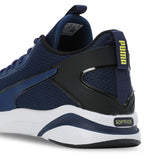 Puma Men Persian Blue-Puma Black-Lemon Meringue Softride Rift Runlyn Running Shoes