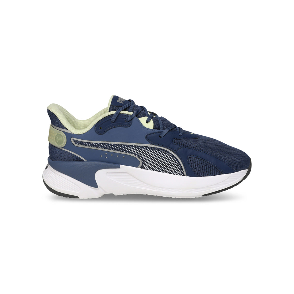 Puma Unisex Dark Indigo-Persian Blue-Gold Moon Softride Swiftslip Lightweight Running Shoes