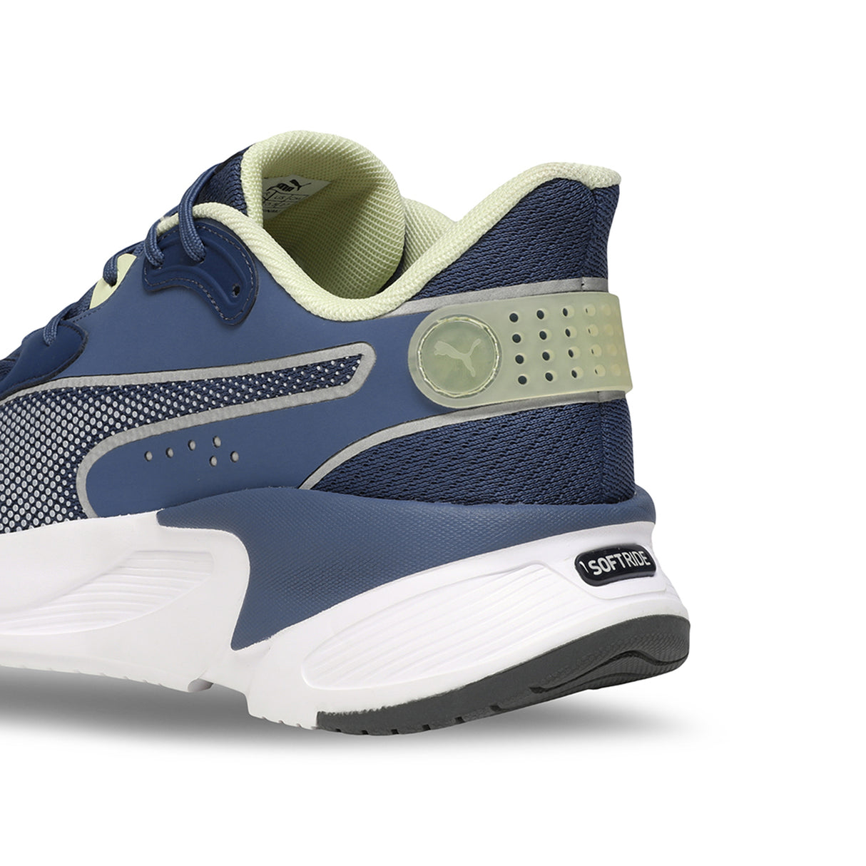 Puma Unisex Dark Indigo-Persian Blue-Gold Moon Softride Swiftslip Lightweight Running Shoes
