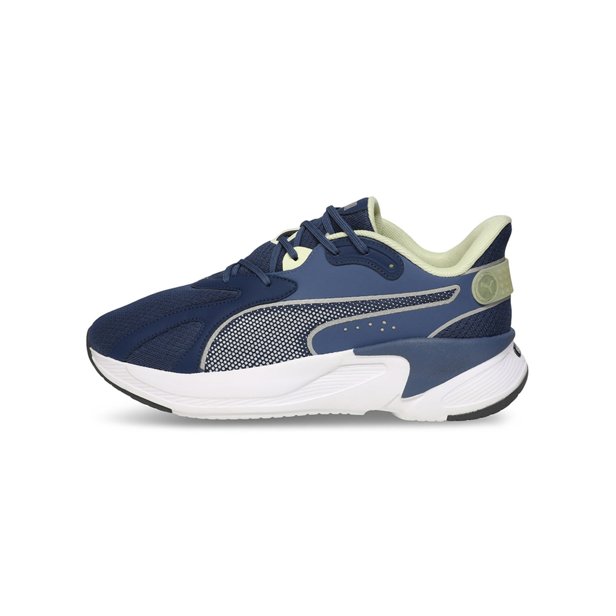 Puma Unisex Dark Indigo-Persian Blue-Gold Moon Softride Swiftslip Lightweight Running Shoes