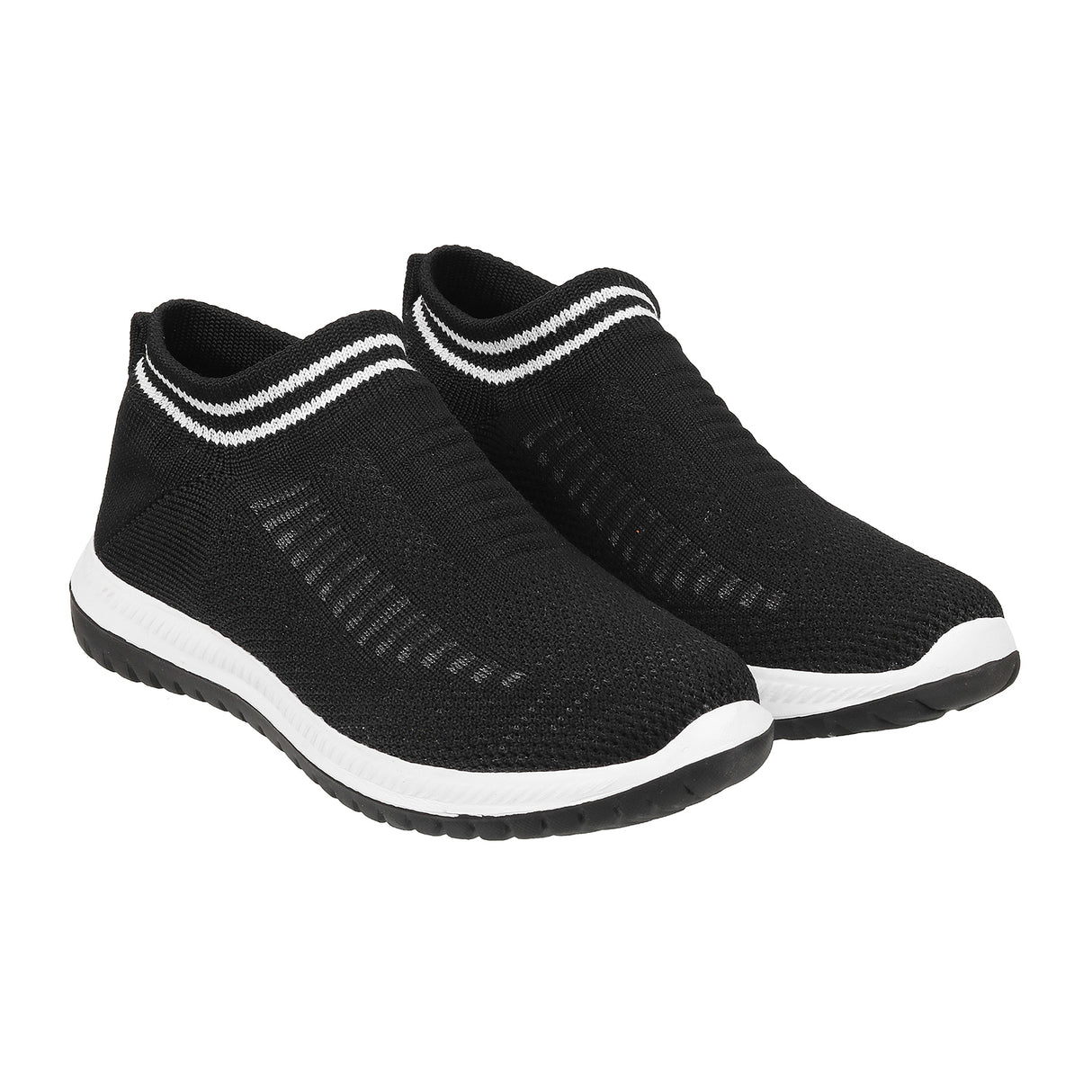 Metro Women Black Casual Walking Shoes