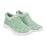 Mochi Women Green Sports Walking Shoes