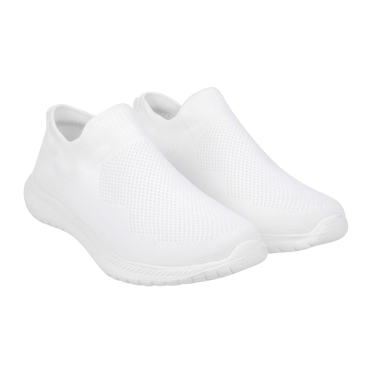 Mochi Women White Casual Walking Shoes