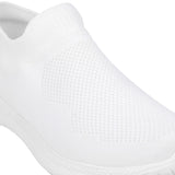 Mochi Women White Casual Walking Shoes