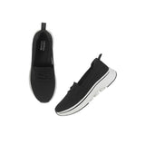 Metro Women Black Sports Walking Shoes
