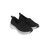 Metro Women Black Sports Walking Shoes