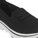 Metro Women Black Sports Walking Shoes