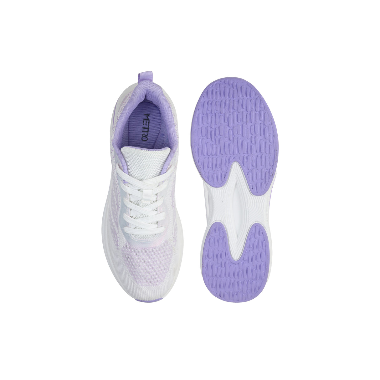 Metro Women Purple Sports Walking Shoes