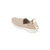 Metro Women Gold Casual Walking Shoes