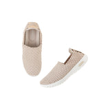 Metro Women Gold Casual Walking Shoes