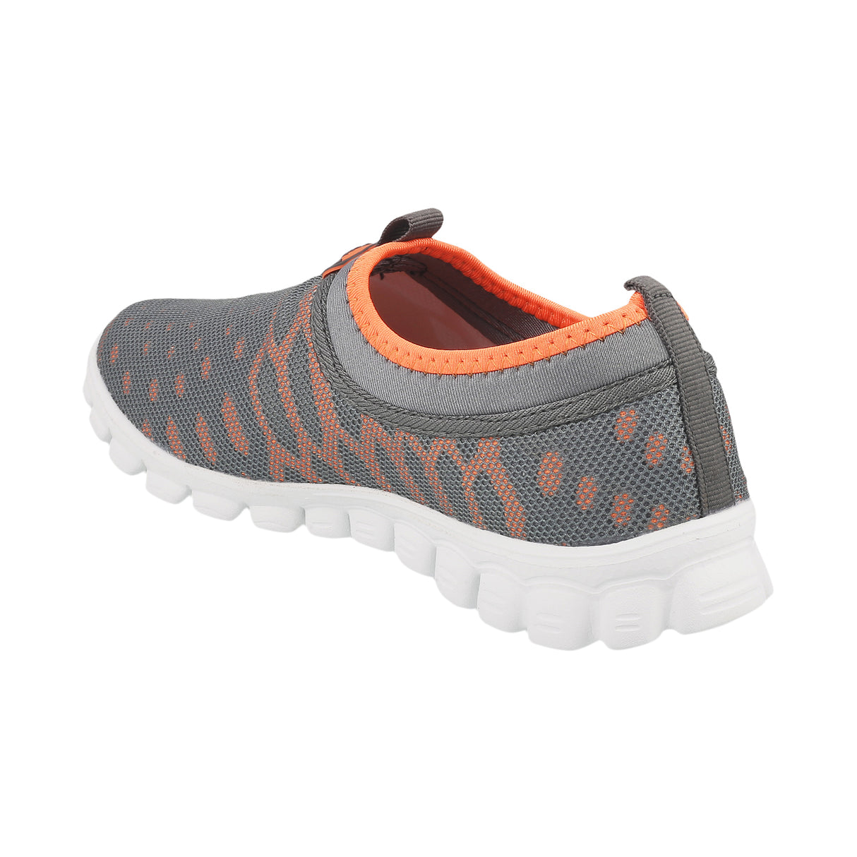 Mochi Women Grey Sports Walking Shoes