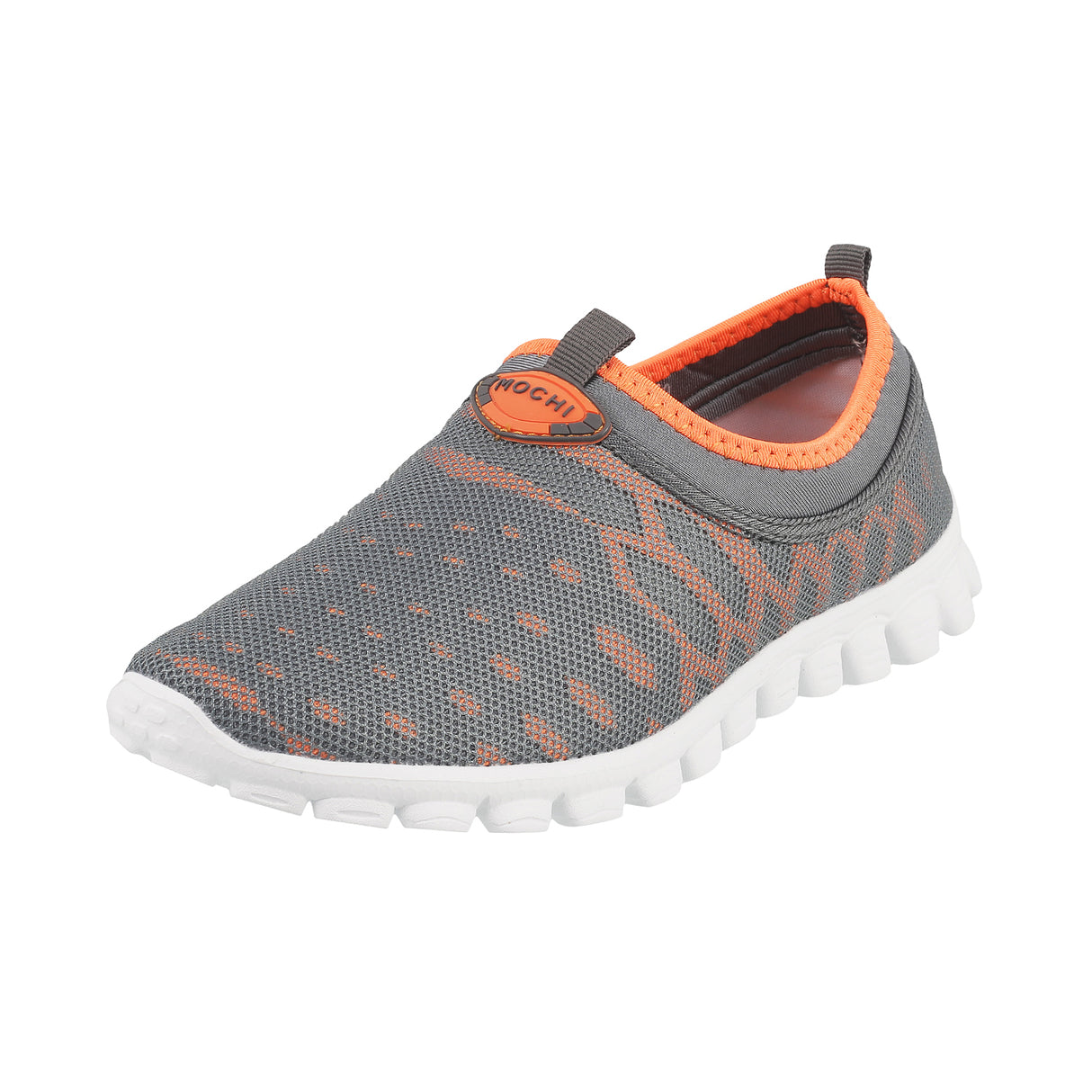 Mochi Women Grey Sports Walking Shoes