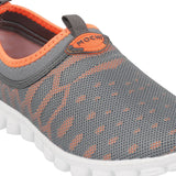 Mochi Women Grey Sports Walking Shoes