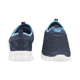 Mochi Women Blue-navy Sports Walking Shoes