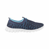 Mochi Women Blue-navy Sports Walking Shoes