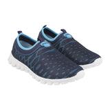 Mochi Women Blue-navy Sports Walking Shoes