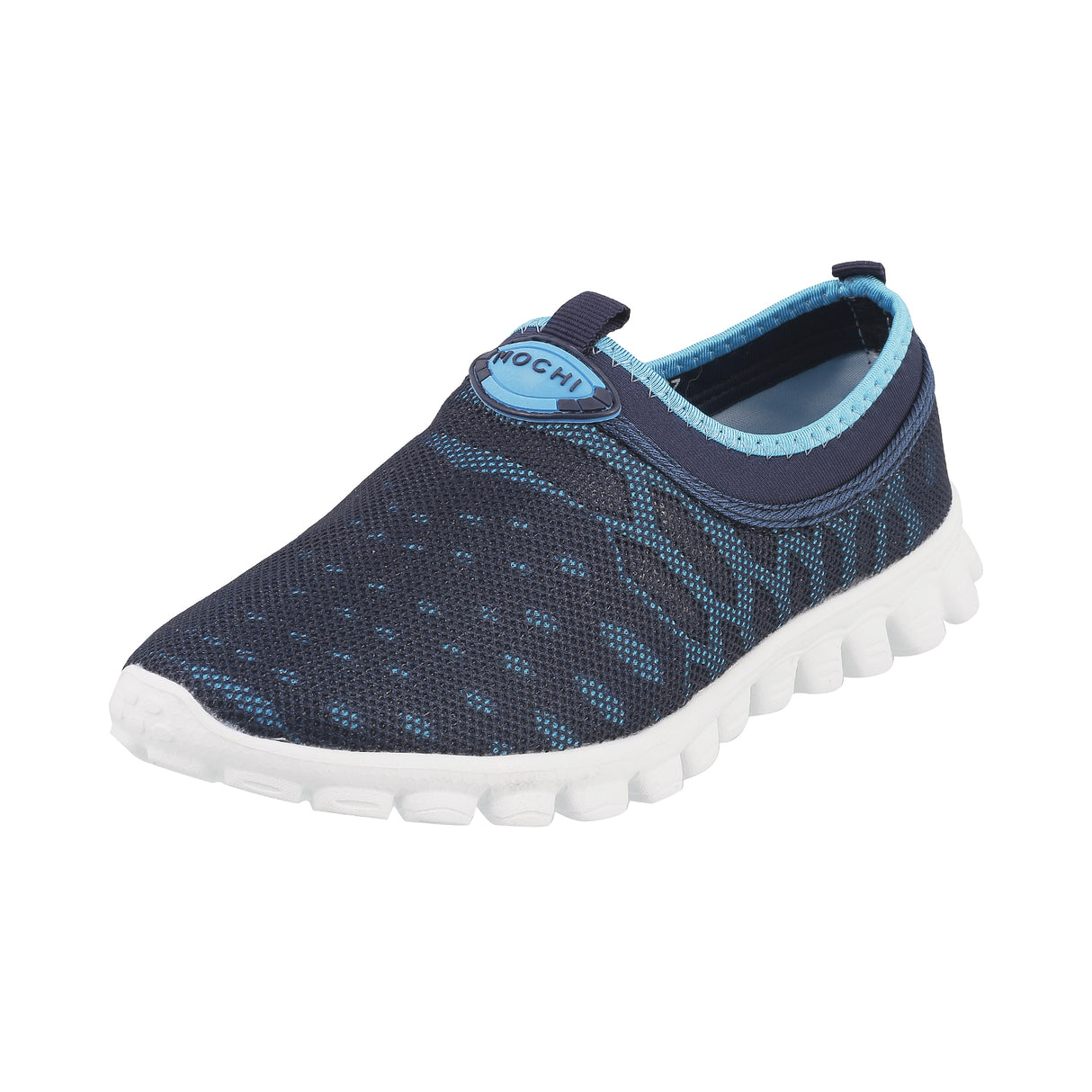 Mochi Women Blue-navy Sports Walking Shoes
