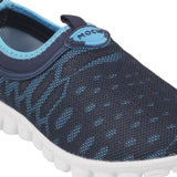 Mochi Women Blue-navy Sports Walking Shoes