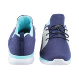 Mochi Women Blue-navy Sports Walking Shoes