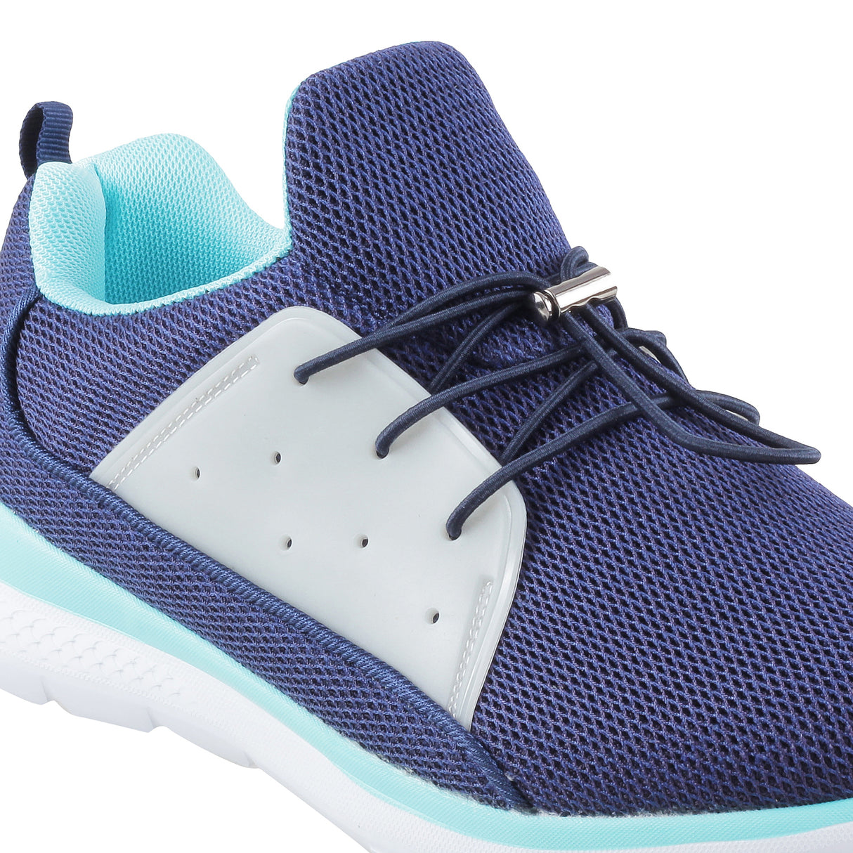 Mochi Women Blue-navy Sports Walking Shoes