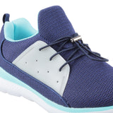 Mochi Women Blue-navy Sports Walking Shoes