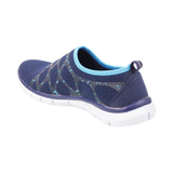 Mochi Women Blue-navy Casual Walking Shoes