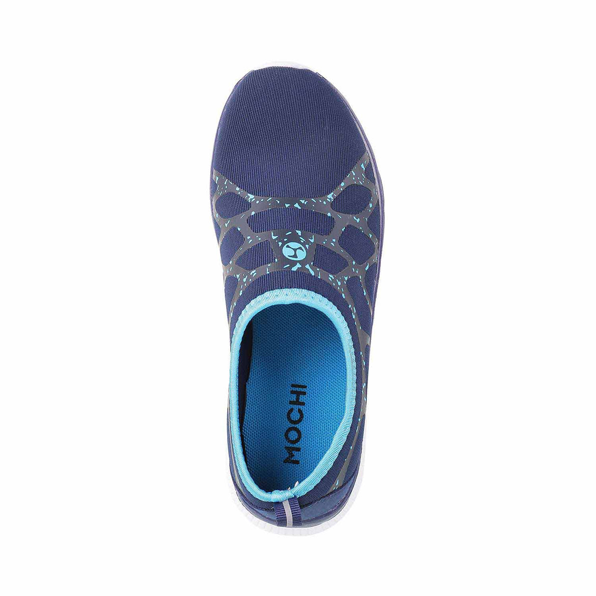 Mochi Women Blue-navy Casual Walking Shoes