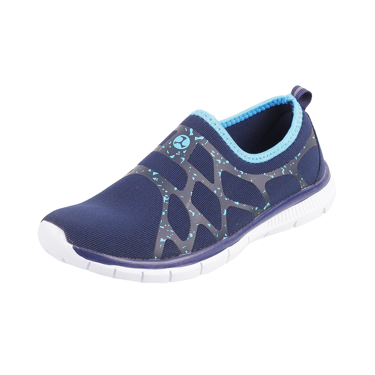 Mochi Women Blue-navy Casual Walking Shoes