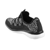 Mochi Women Black Sports Walking Shoes
