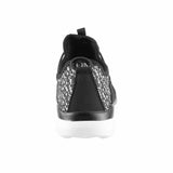 Mochi Women Black Sports Walking Shoes