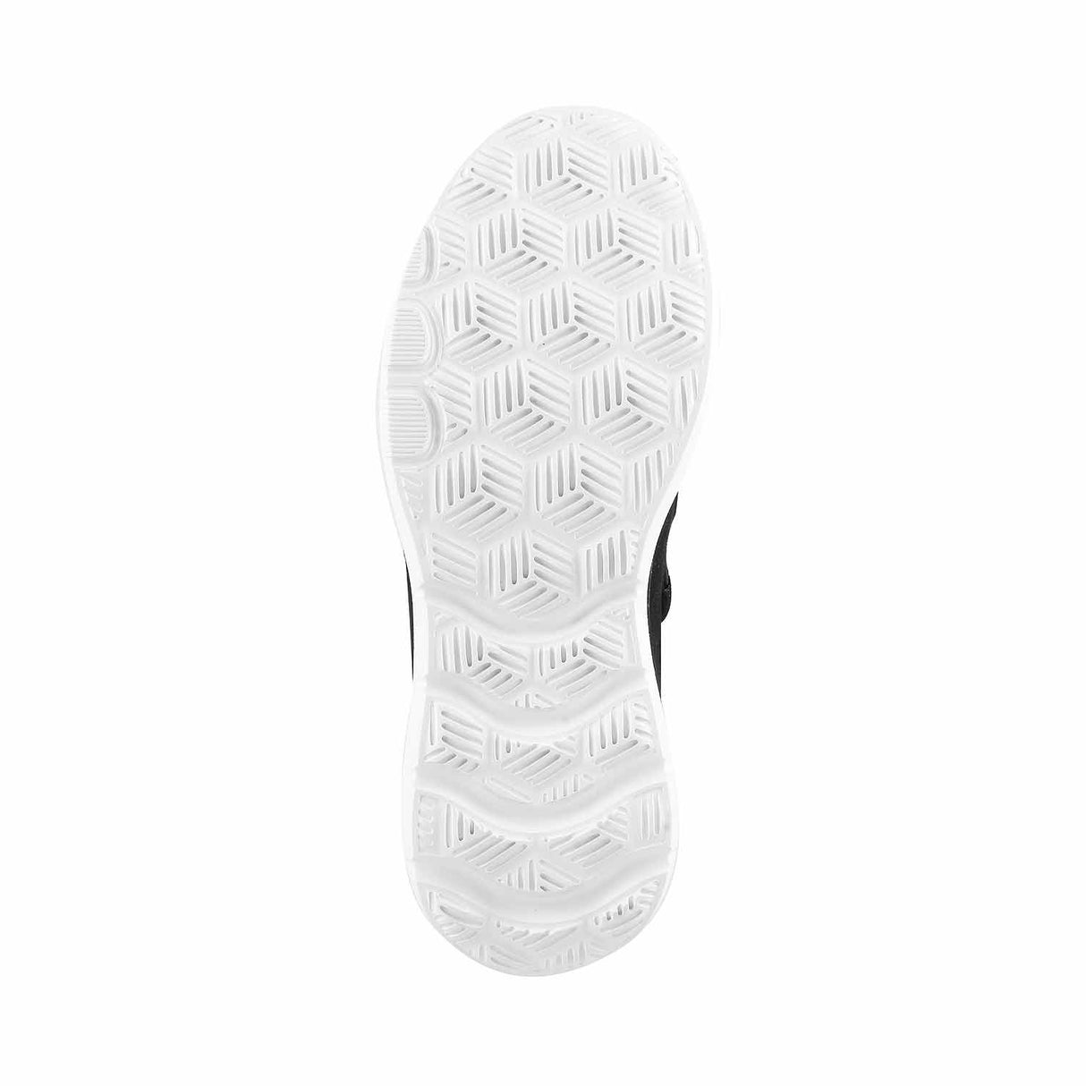 Mochi Women Black Sports Walking Shoes