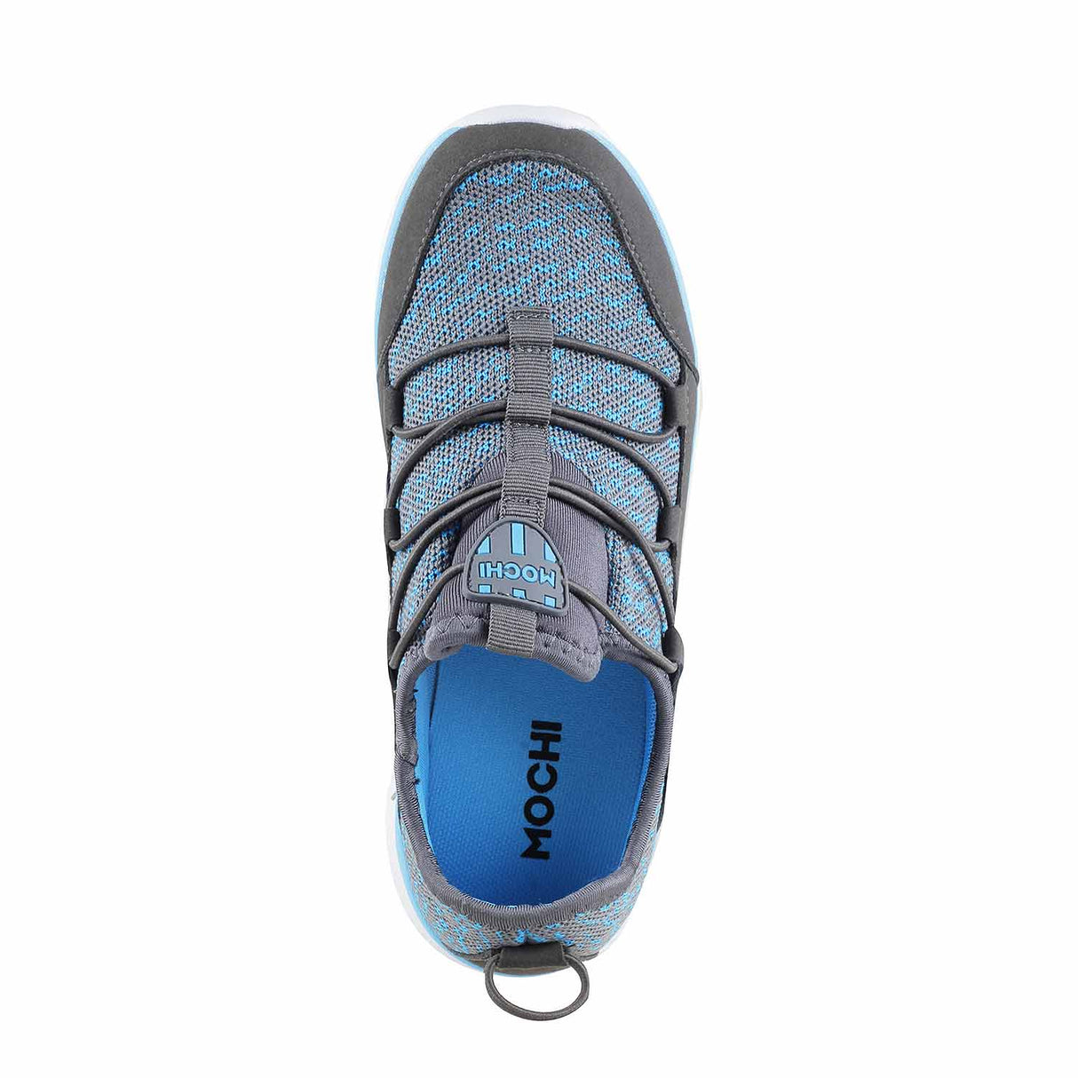 Mochi Women Grey Sports Walking Shoes