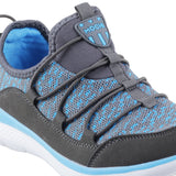 Mochi Women Grey Sports Walking Shoes
